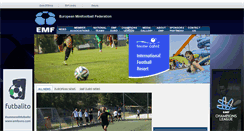 Desktop Screenshot of eurominifootball.com