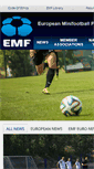Mobile Screenshot of eurominifootball.com